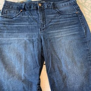 d. Jeans denim Bermuda shorts